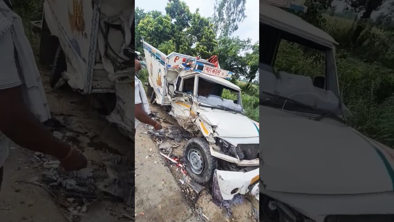 bolero pickup accident with bolero
