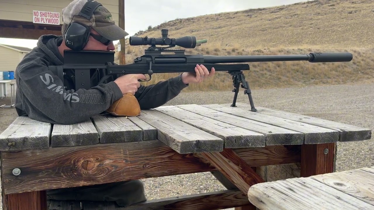 Deadzone 510 + Armalite AR50 50 BMG Suppressed