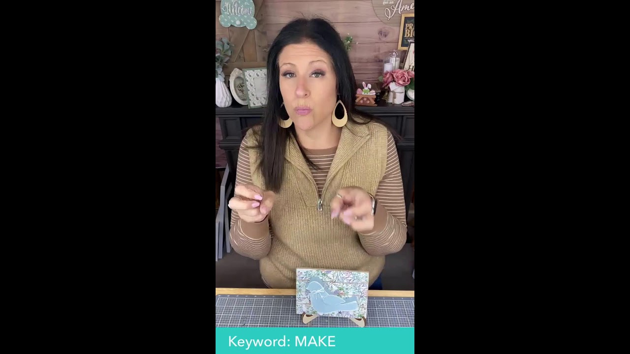 *NEW* Make-it Monday - Spring Bird Plaque - comment MAKE for info