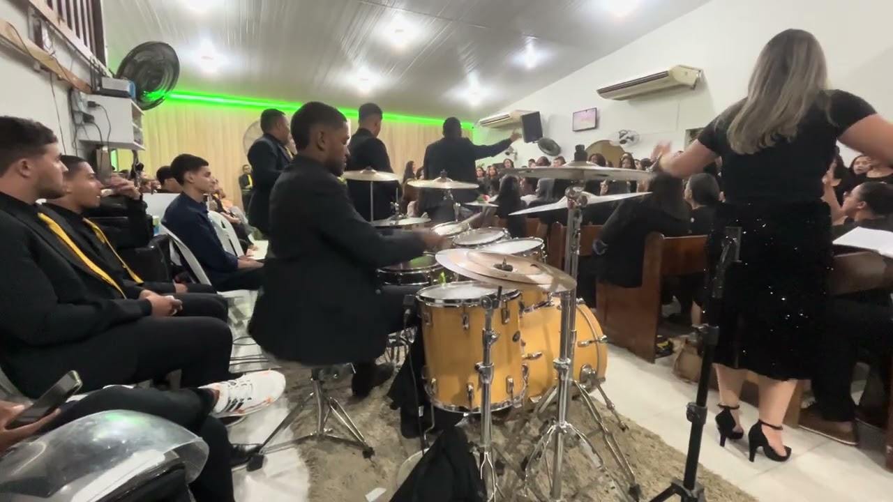 Drum cover medley pentencostal / escutem de fone 🎧🙏🔥