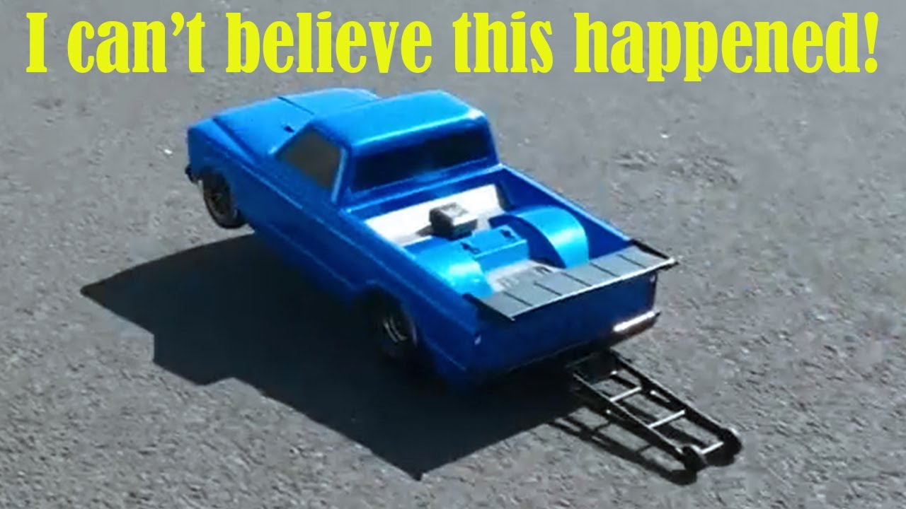 Traxxas Drag Slash high speed pinion install and this happened