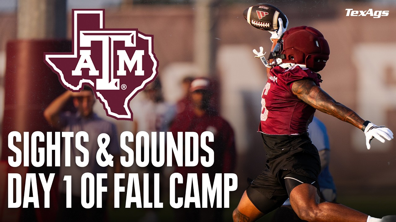Sights & Sounds: Practice 1 of Texas A&M's 2026 Fall Camp