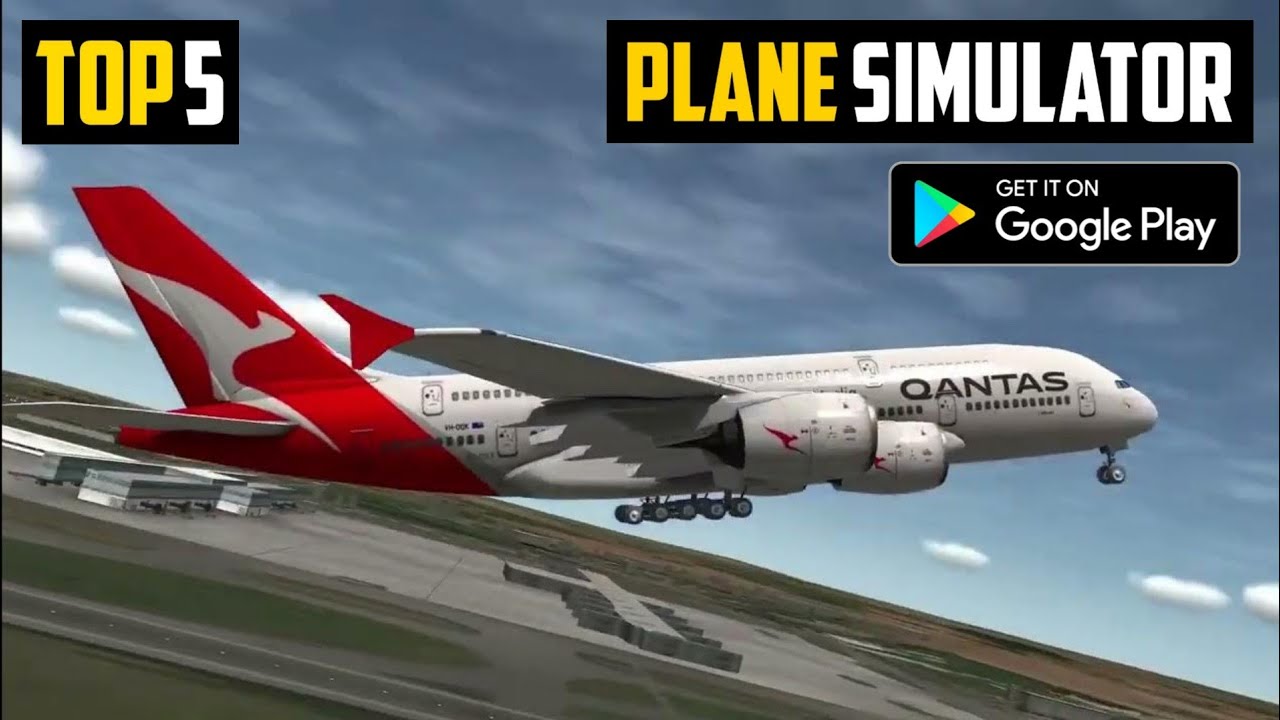 Top 5 NEW PLANE Games For Android 😍🔥|| 2023 || 5 New & Best AirPlane Games For Android
