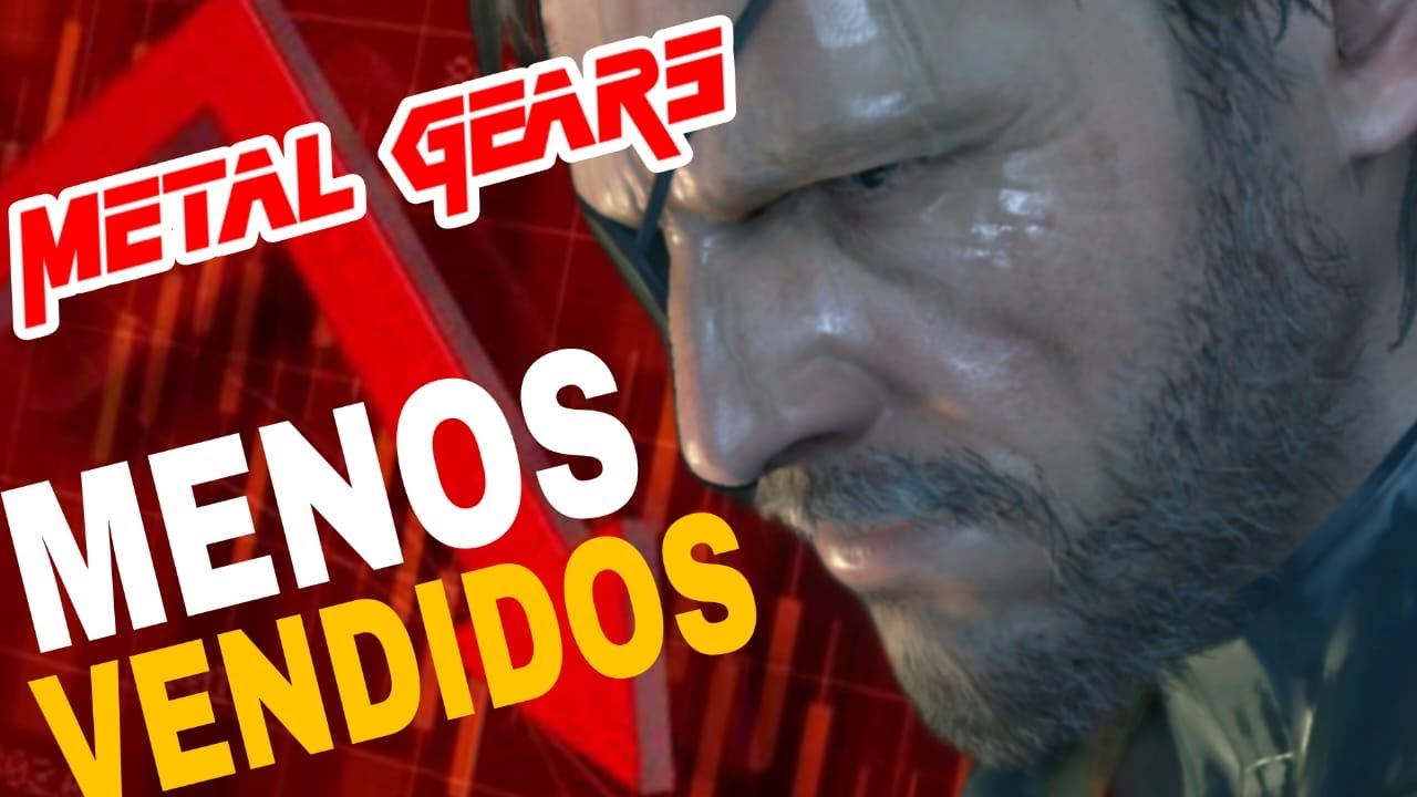 Los METAL GEARS menos vendidos.
