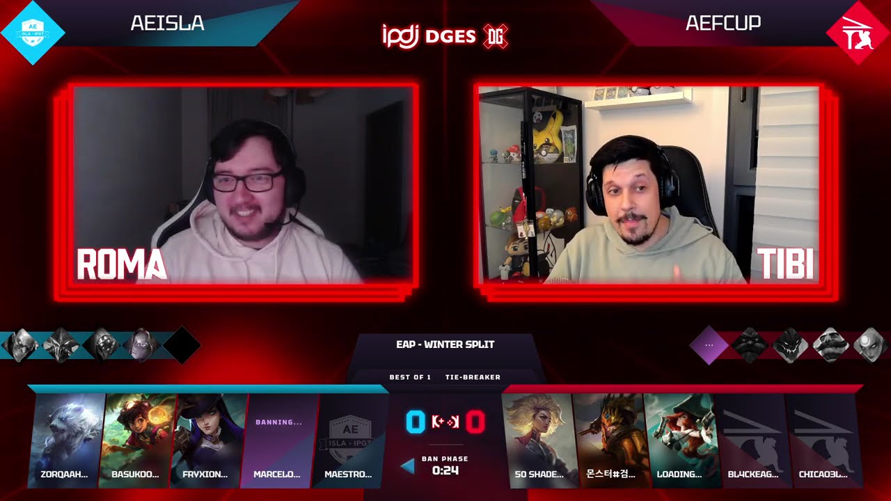 Esports Académicos do Porto | Winter Split | Tie-Breakers League of Legends