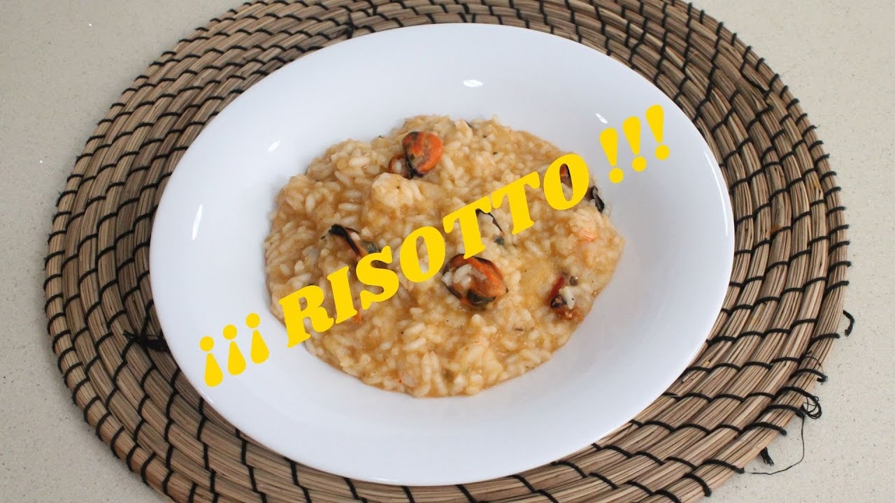 RISOTTO CON MEJILLONES Y GAMBAS