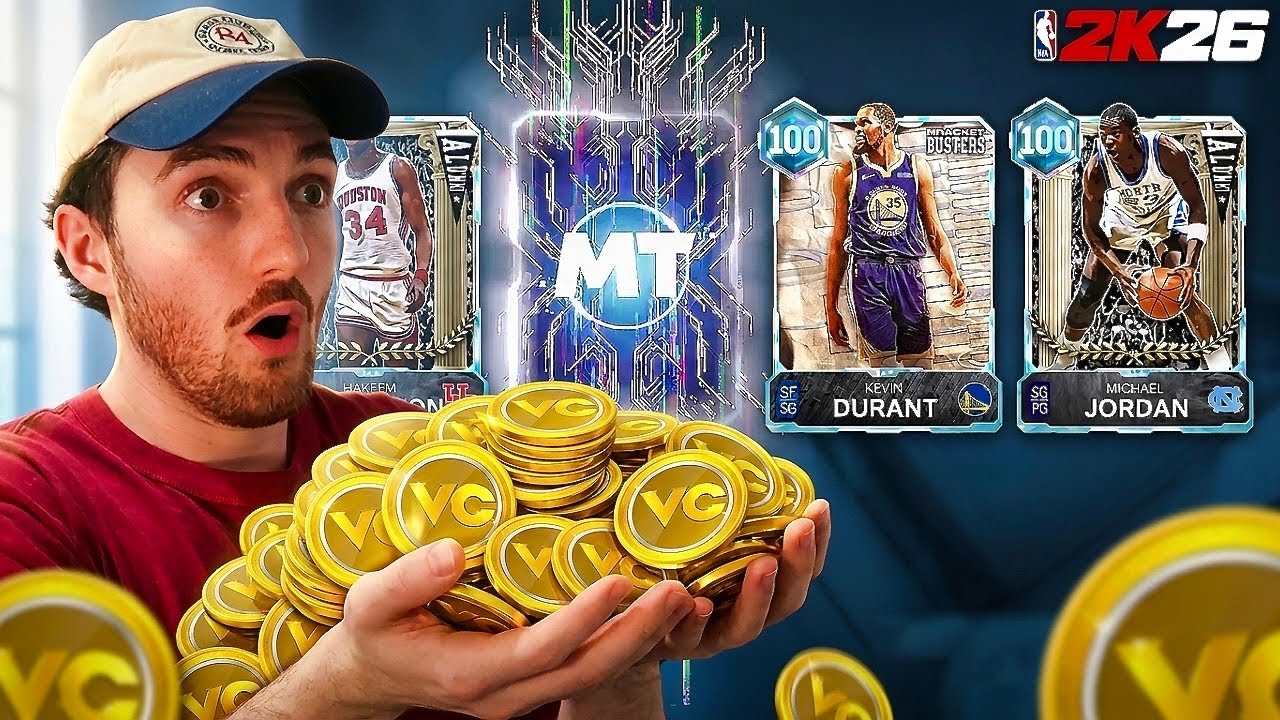 ОТКРЫТИЕ ПАКЕТА BRACKET BUSTERS С 3 МИЛЛИОНАМИ VC 😱 NBA 2K26 MyTEAM (РЕАКЦИЯ)