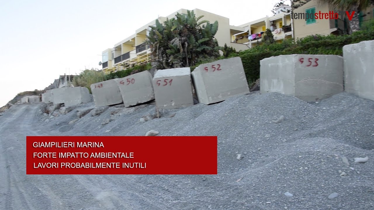 GIAMPILIERI MARINA: FORTE IMPATTO AMBIENTALE LAVORI PROBABILMENTE INUTILI