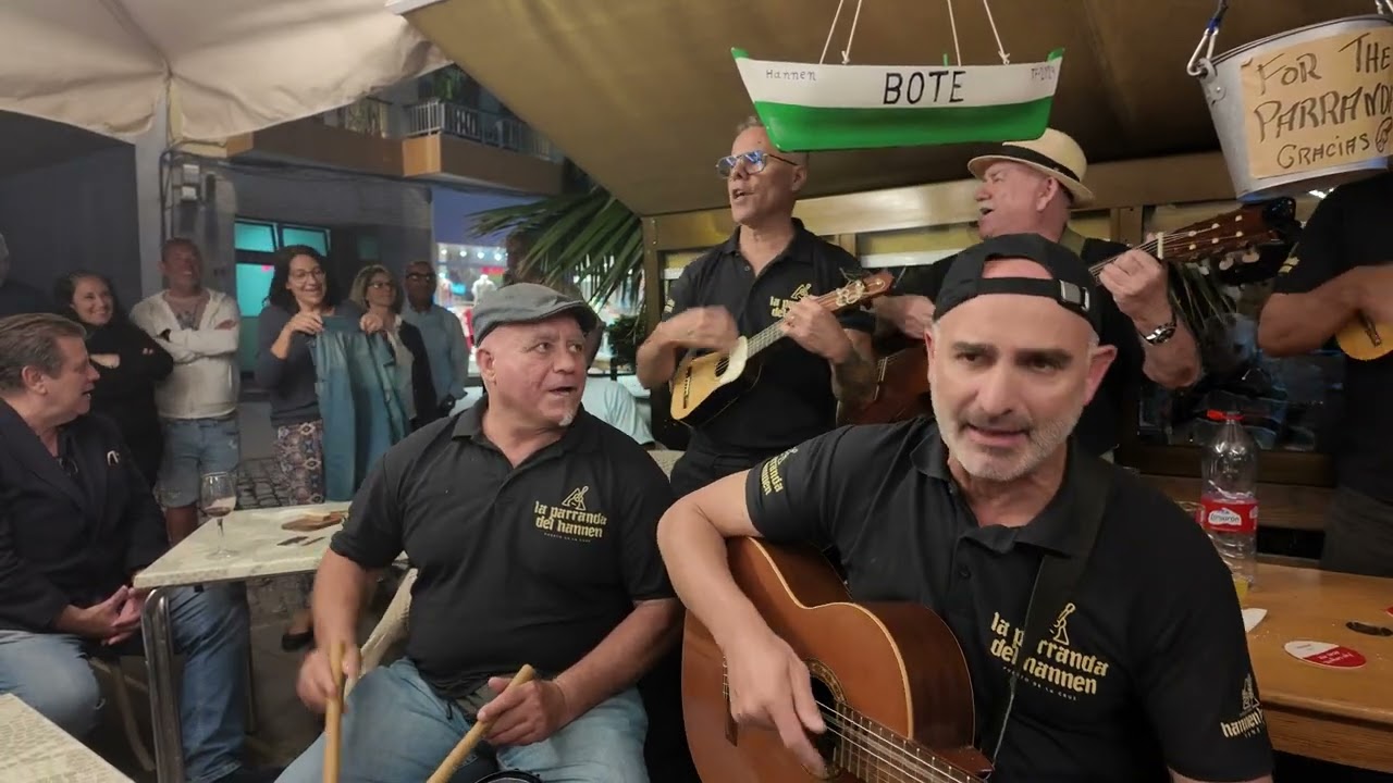Tenerife, Puerto del a Cruz, Banda : la paranda del hannen,