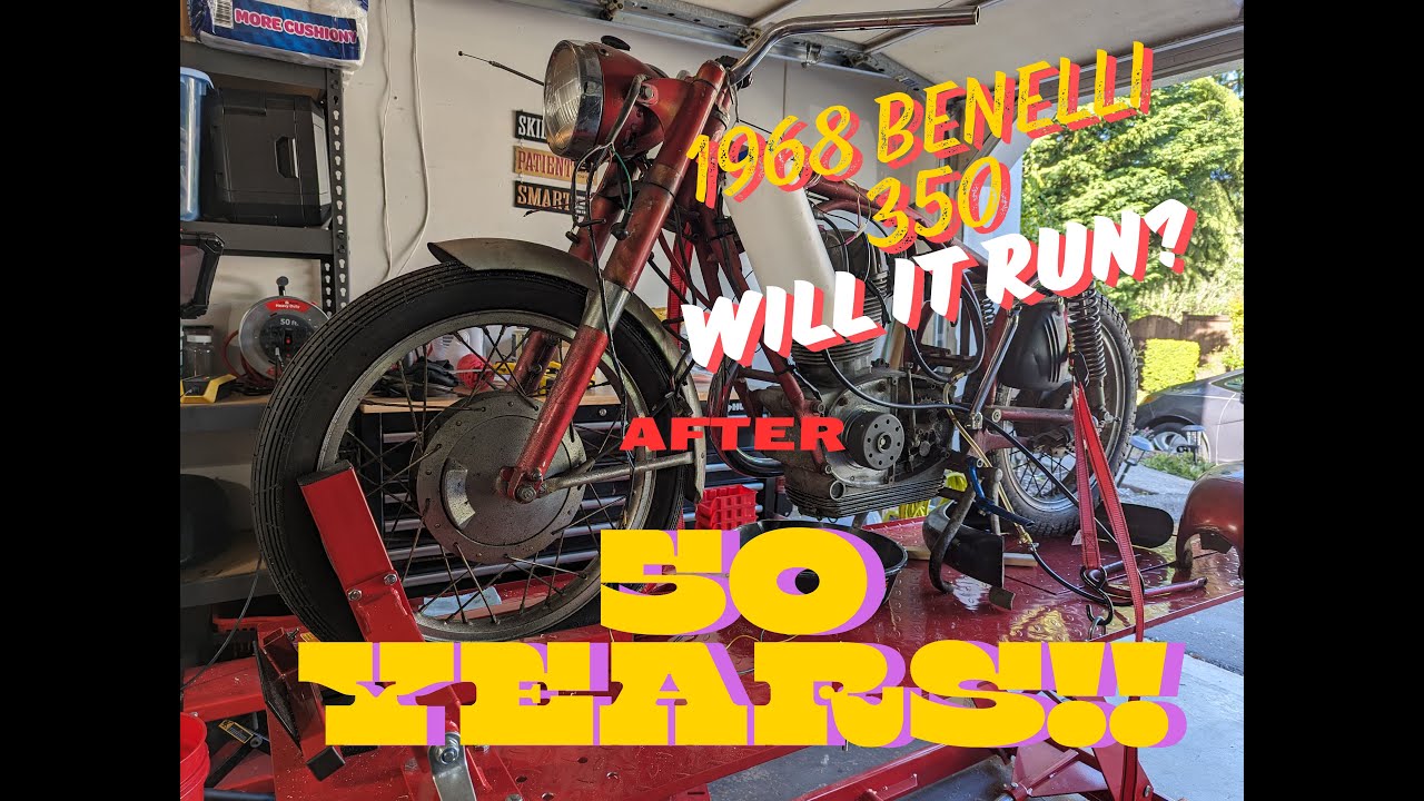 Will it run? - 1968 Benelli 350 [Montgomery Wards Riverside]