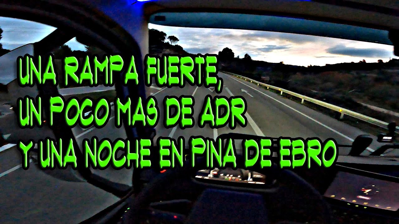Viaje Pedrola con ADR pero antes... vaya rampa ! 💀