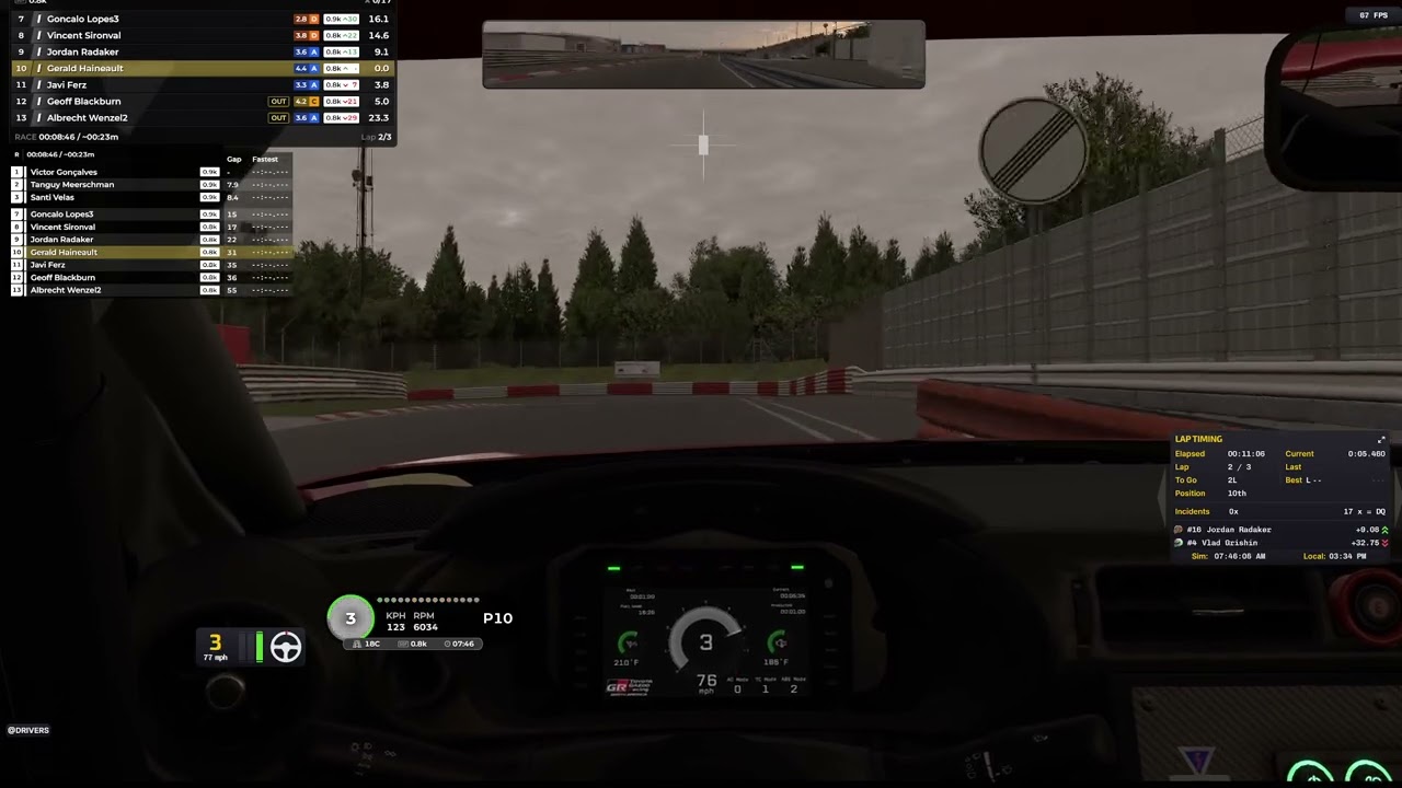 iracing nurburgring toyota gr86 fixed