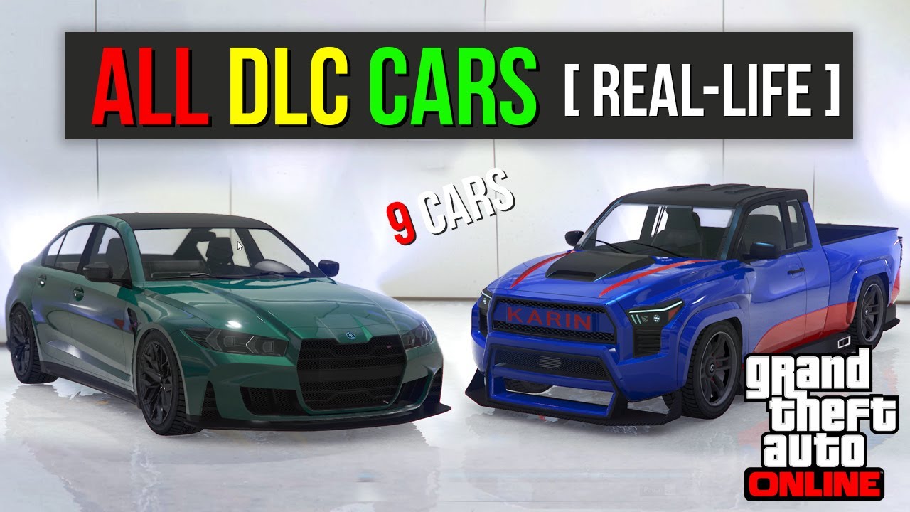 All Money Front DLC Cars [VS Real-Life Cars] in GTA Online