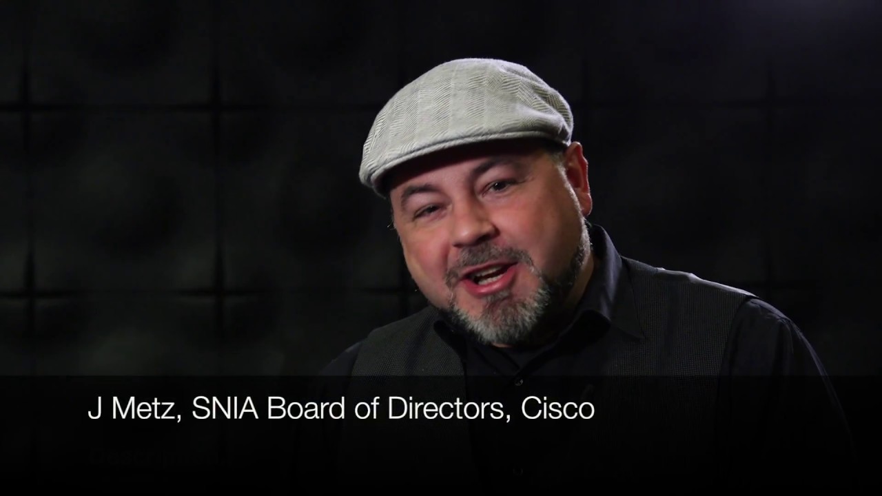 NVMe, NVMe-oF and Ethernet Storage - J Metz, SNIA Board of Directors, Cisco