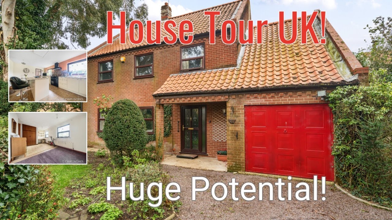 HOUSE TOUR UK - Potential Galore!   For Sale £450,000 Swaffham, Norfolk - Longsons Estate Agents