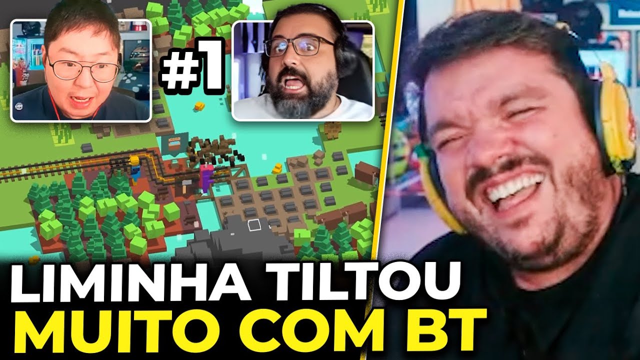 GAULES RINDO DA TILTADA DO LIMINHA NO UNRAILED #1 | CORTES DO GAULES