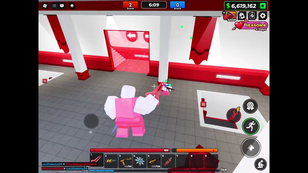 flag wars. picking a random loadout