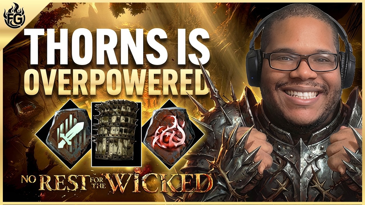 🔴 No Rest For The Wicked - Thorns Build, Come Hangout!