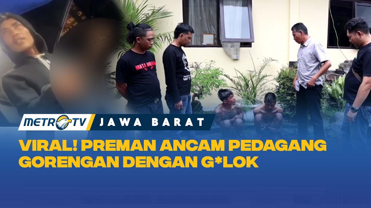 Polsek Majalaya Tangkap Preman yang Palak Pedagang Gorengan