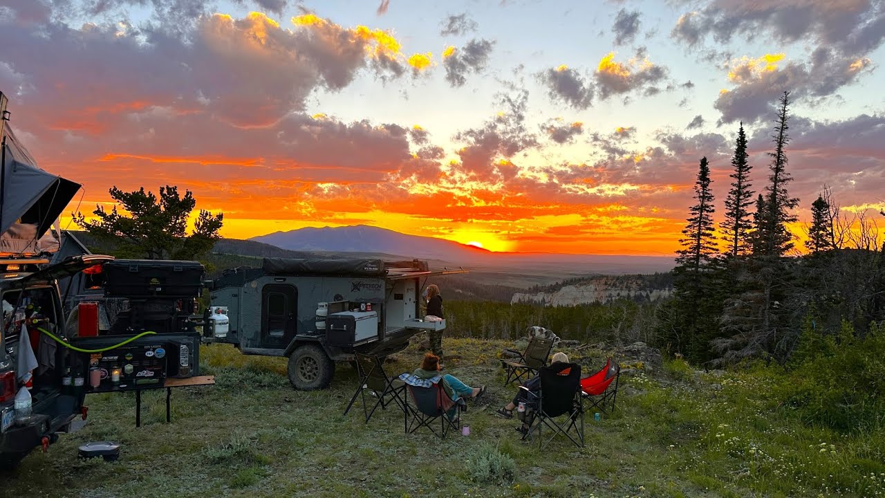 Overlanding Wyoming part 7  Crazy Woman Canyon, Outlaw Canyon and Medicine Bow National Forest