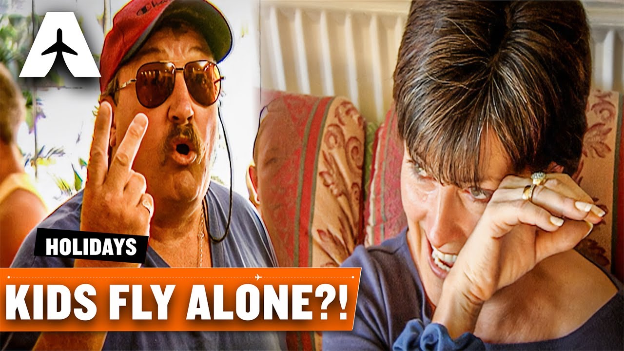 MOM LEFT BEHIND! 😭 Kids Fly Alone & Drunk Passenger BANNED | Holiday Airline Ep.01