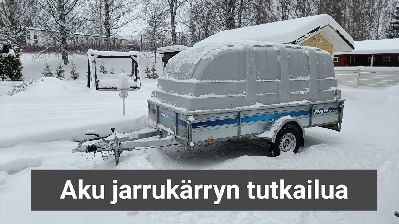 Aku jarrukärryn korjauskehoituksen tutkailua