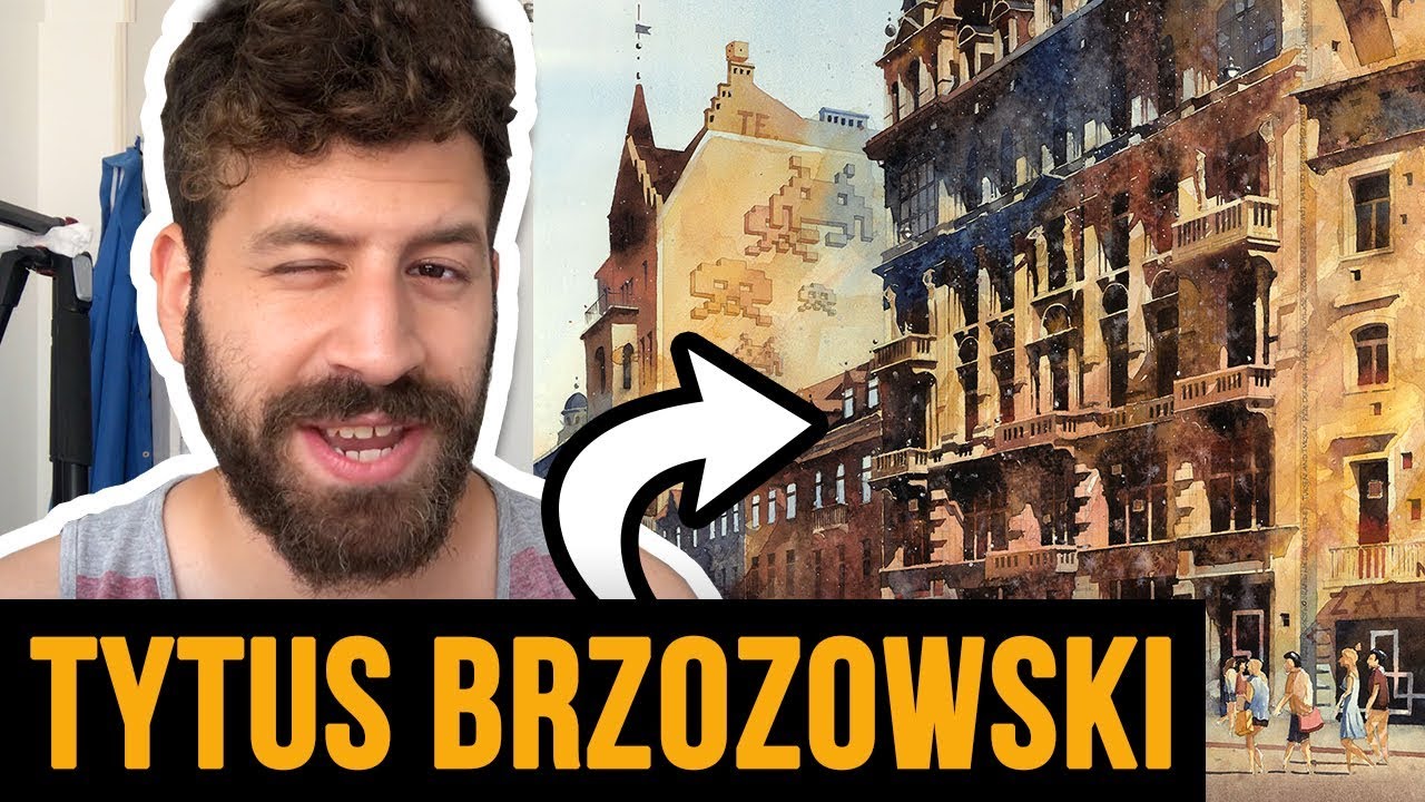 Surrealistic Watercolor - Tytus Brzozowski | Painting Masters 33