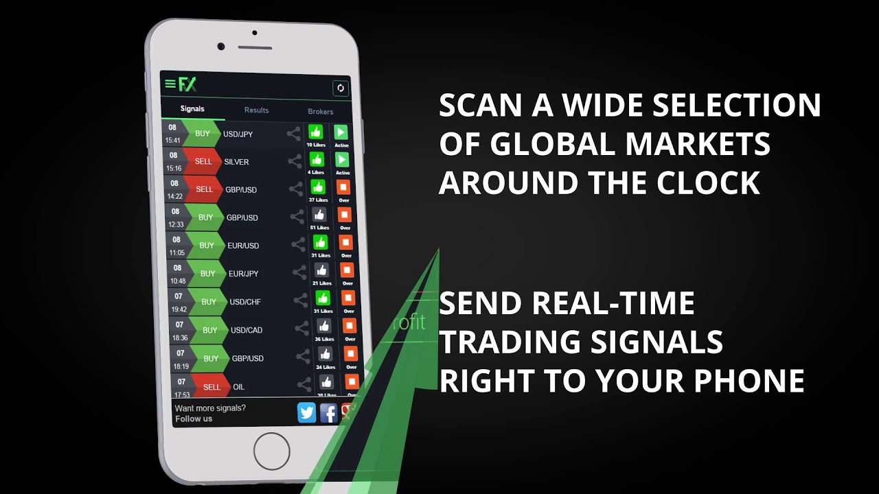 FXSignal custom mobile app video explainer
