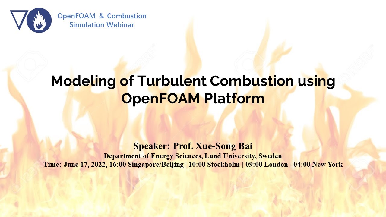 Modeling of Turbulent Combustion using OpenFOAM Platform