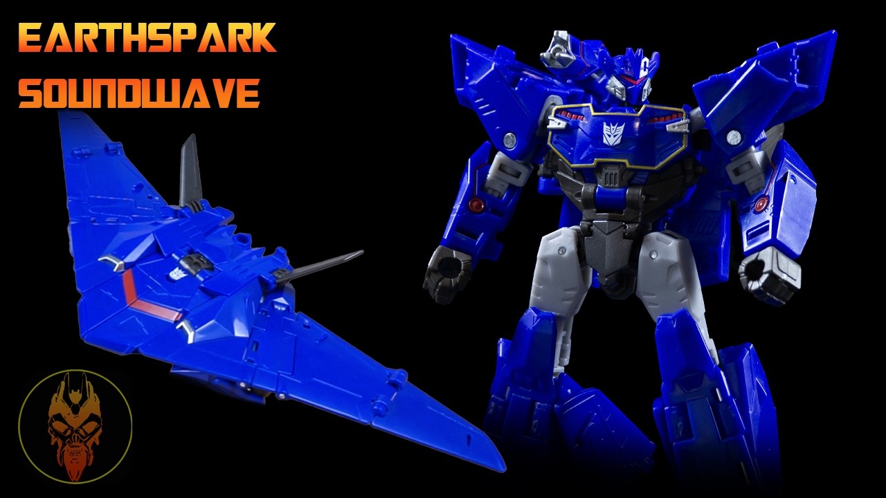 BEST DELUXE SOUNDWAVE? Transformers Earthspark deluxe class Soundwave. Review