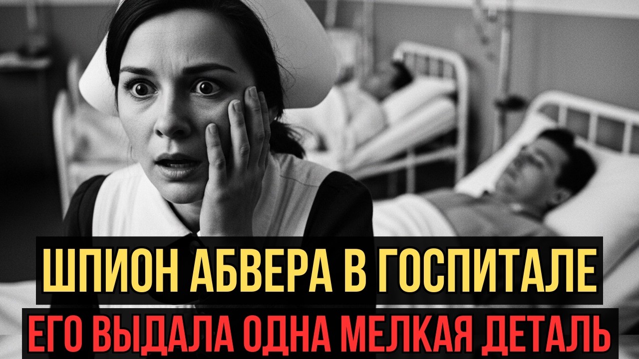 Внимательная медсестра: Как случайный взгляд выдал немецкого агента в госпитале