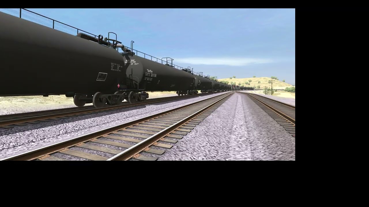 SP 8532 with Oil Cans at Walong, California