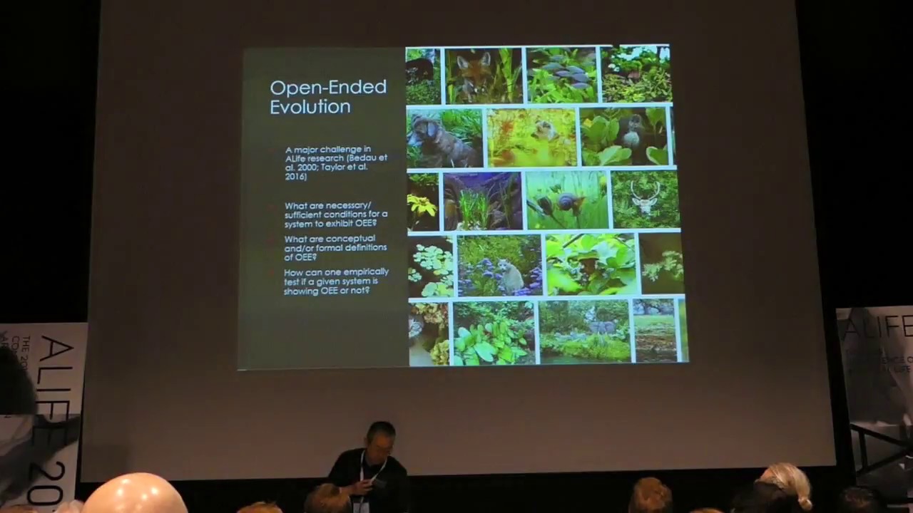 Evolved Open-Endedness, Not Open-Ended Evolution (presented by Hiroki Sayama)