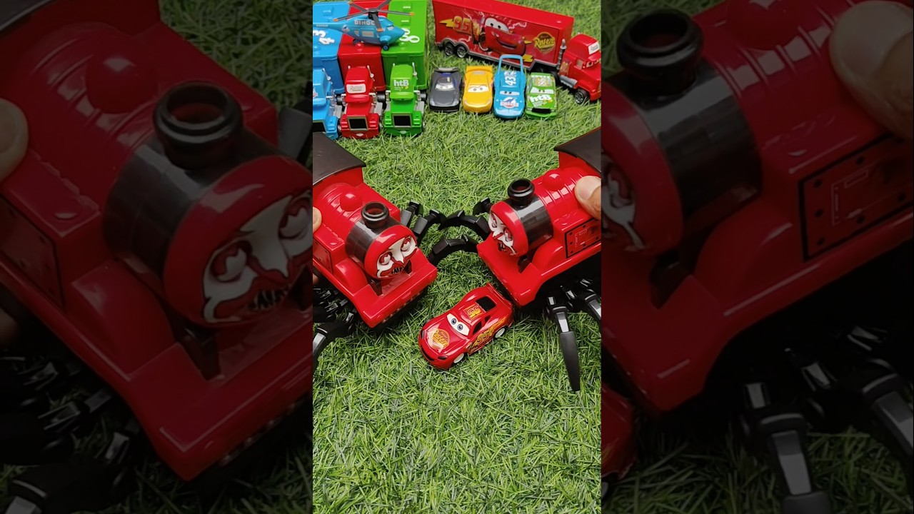Yes Or No Toys, Pixar Cars, Lightning Mcqueen, Choo Choo Charles #toys #pixarcars #cars #cartoys