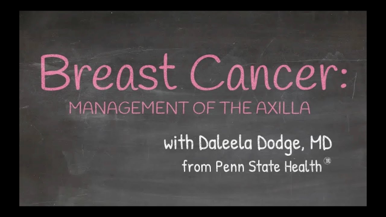 Breast Cancer - Drs Daleela Dodge & Rachel Hanke