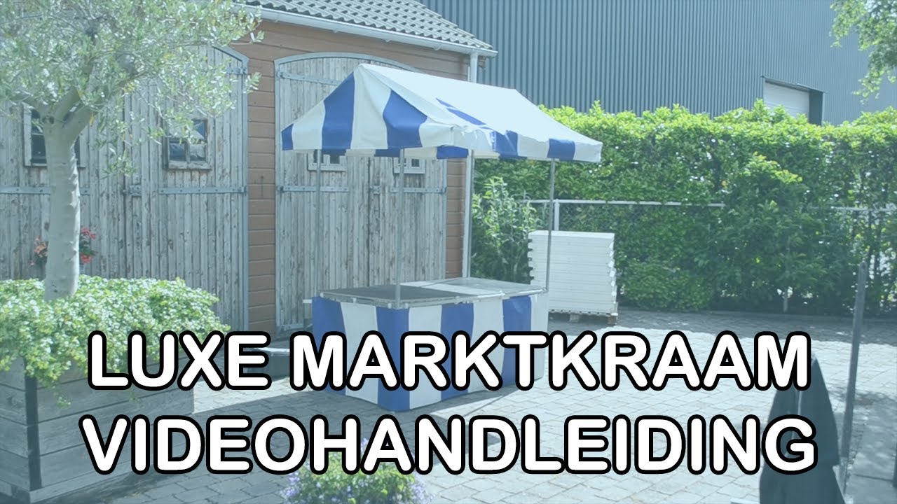 Luxe Marktkraam Huren - Videohandleiding De Springhoek