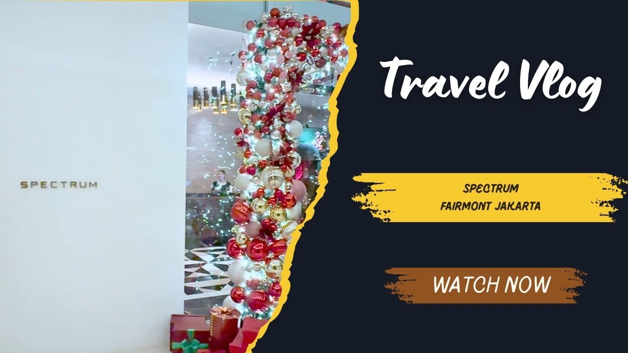 #travelvlog - Eating at Spectrum Fairmont Jakarta #foodie #minivlog 