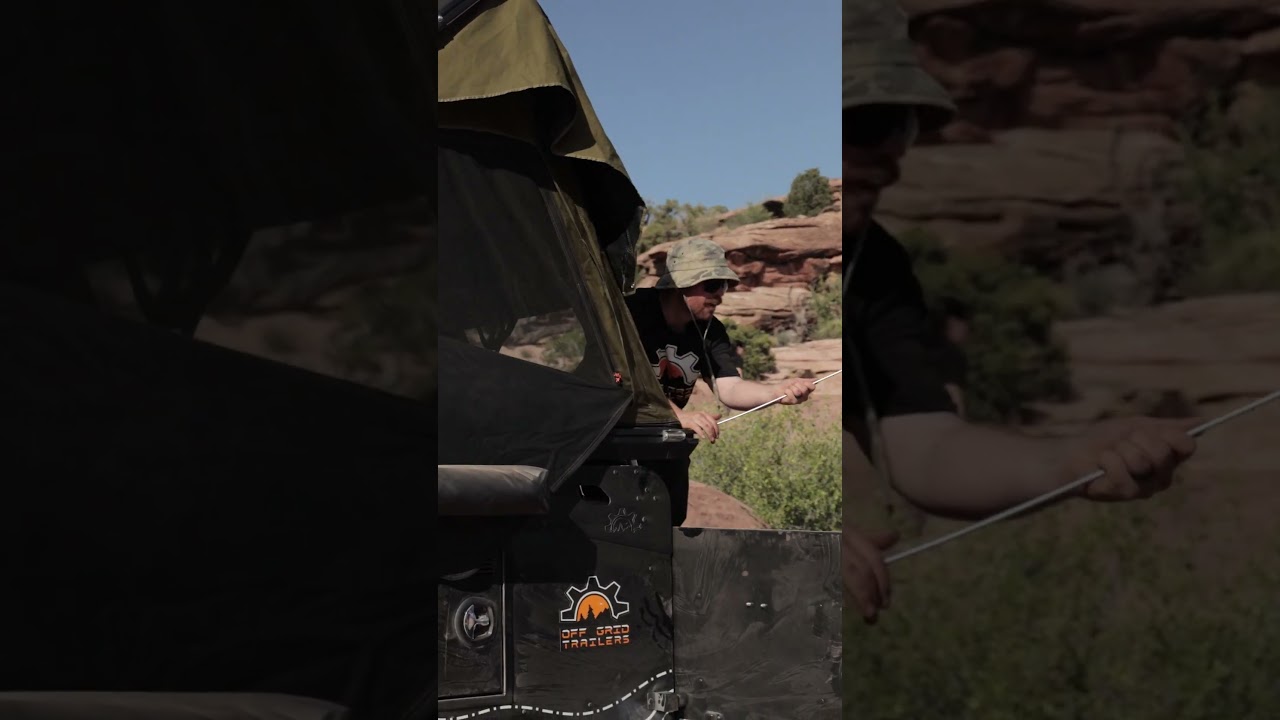 Elevate your camping experience with the 23Zero Kabari Roof Top Tent