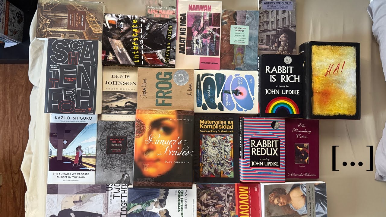 What I Read in September / Another Unhinged Postmodern Book Haul