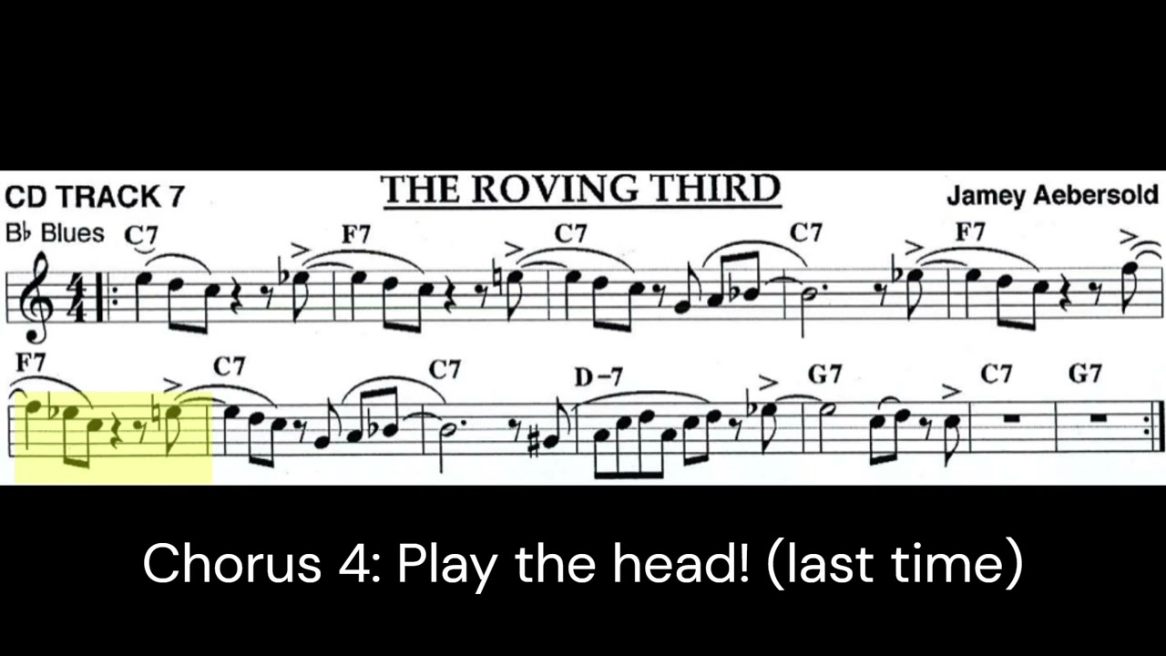 NYSSMA Improv Play-along 