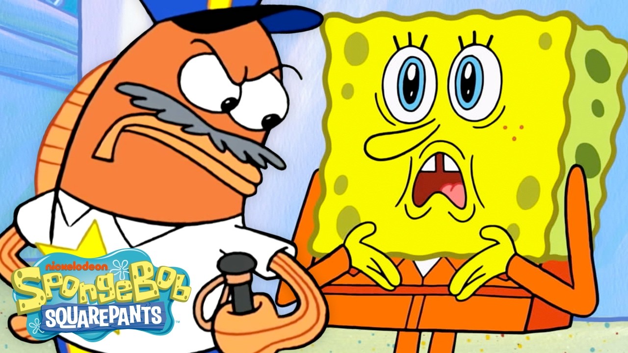 45 Minutes of SpongeBob Getting Into Trouble 😅🍍 | @SpongeBobOfficial