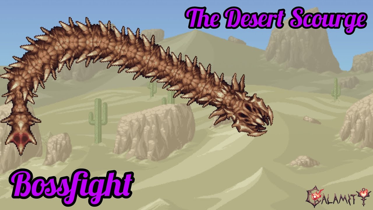 A majestic beast of a lost sea... (Calamity Infernum Episode 10 [The Desert Scourge Bossfight] )