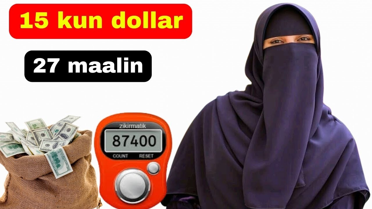 15 kun dollar 27 maalin gudahood    digrigii mucjisada ahaay    si fudud ku badal noloshaada