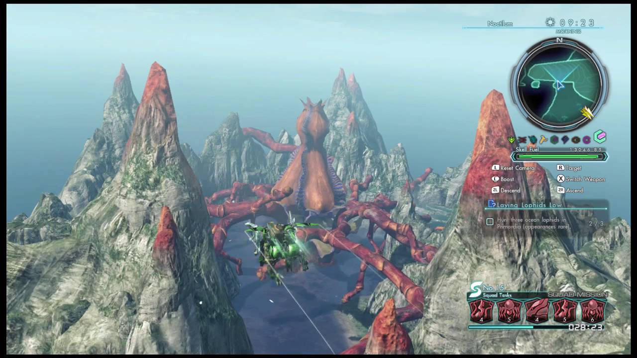 Xenoblade Chronicles X  - Skell Flight Demonstration