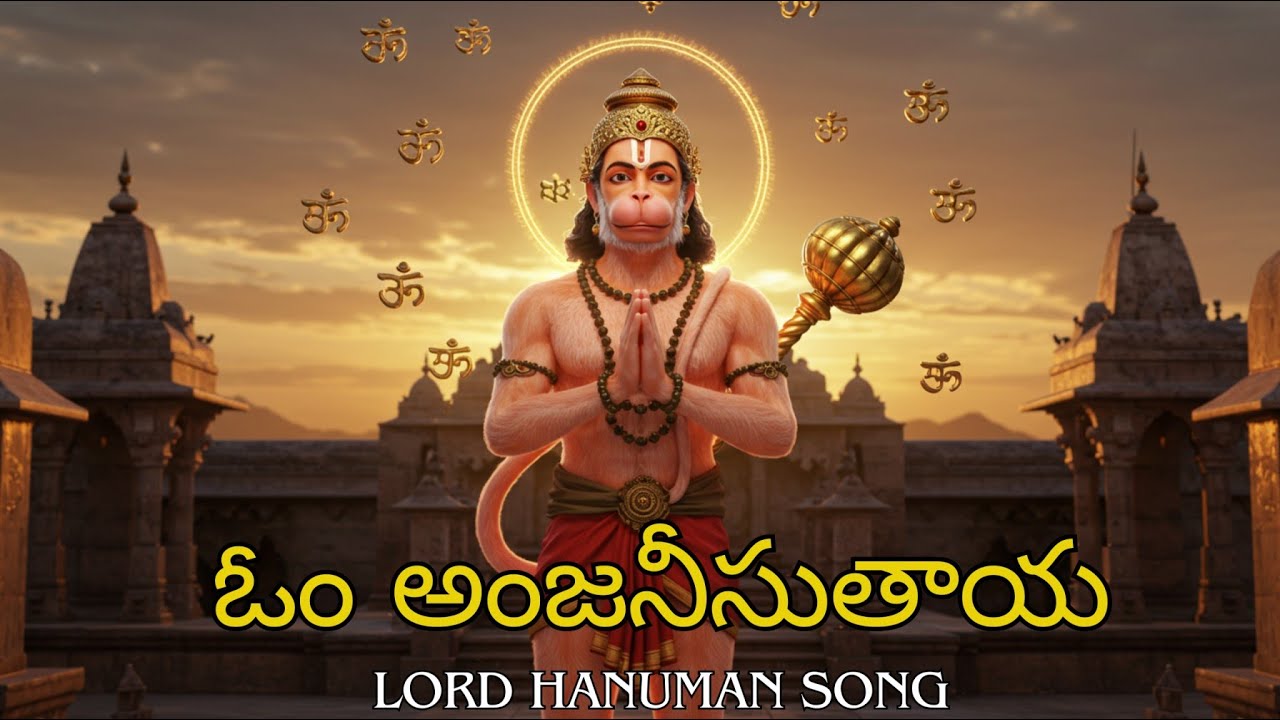 శ్రీ హనుమాన్ స్తుతి - Sri Hanuman Stuti Devotional Song 🎶🙏 | #HanumanBhakti #TeluguDevotion