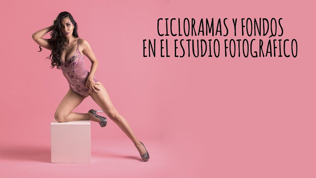 Cicloramas y Fondos en el estudio fotográfico.