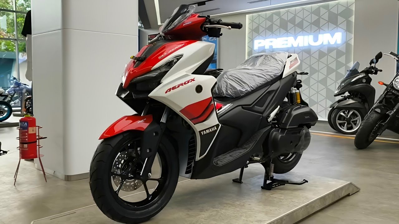 Обзор Yamaha Aerox Turbo 70th Anniversary Special Edition 2026