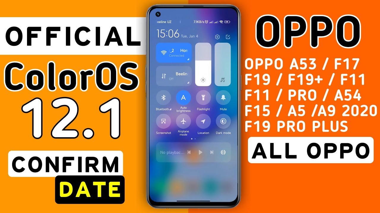 Oppo ColorOS 12.1 Update Features, Schedule & Device List for A53/A53s,F17,F15,F11/Pro,Reno 6 5G