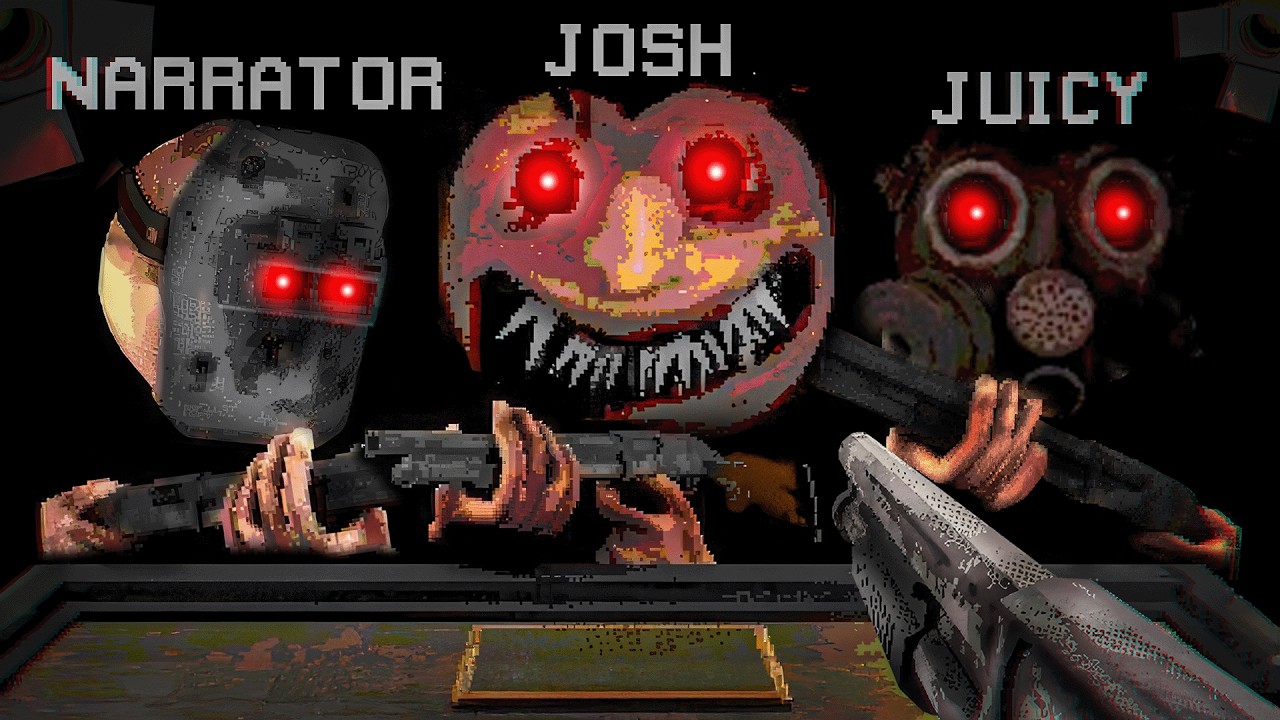 SHOOT HIM... OR SHOOT YOURSELF (Buckshot Roulette)