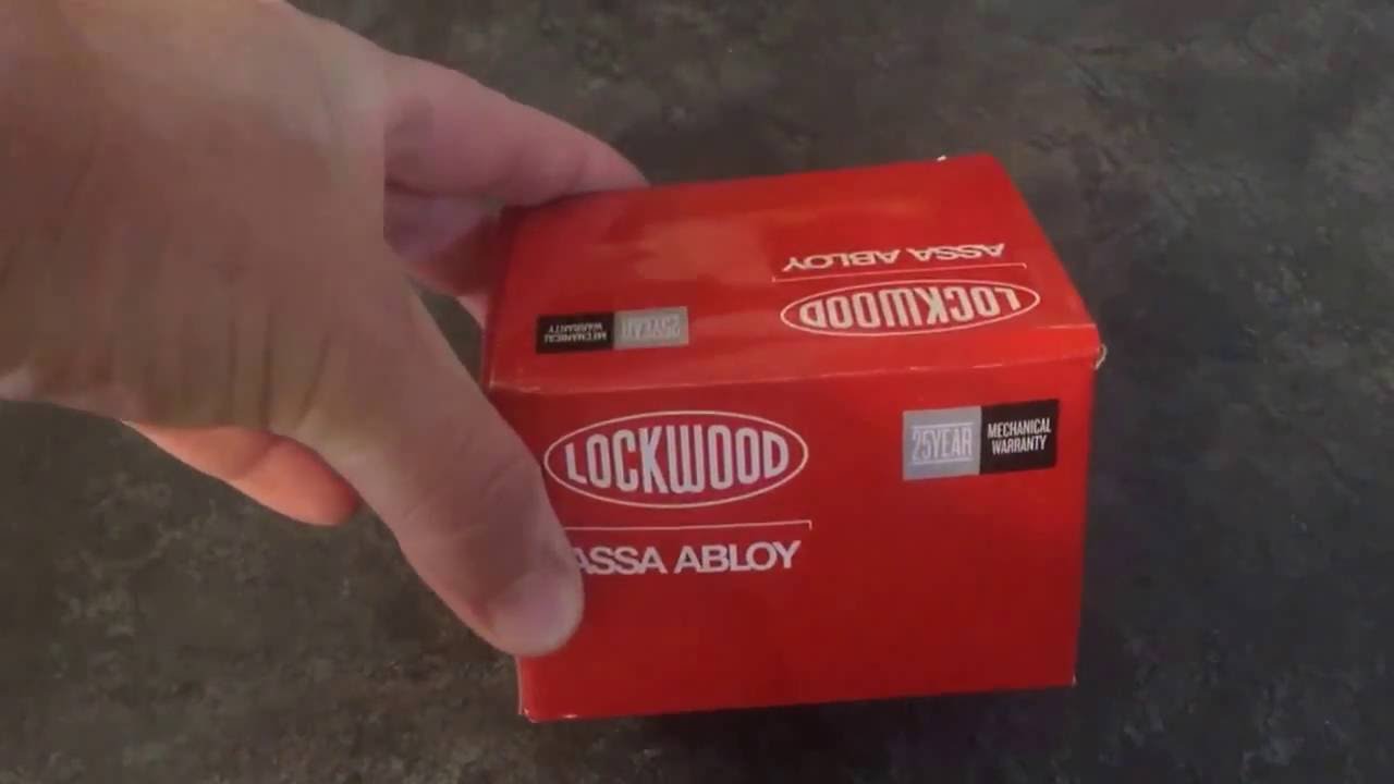 Lockwood 001 Deadlatch